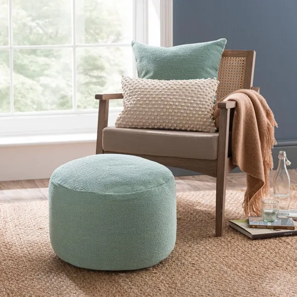 Arley Cotton Pouffe 1