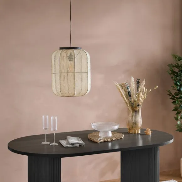 Axel 6 Seater Oval Dining Table 2