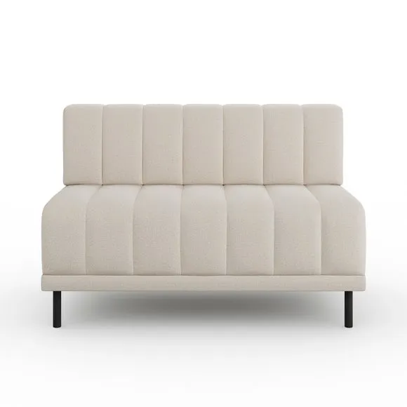 Amali Long Dining Bench, Textured Weave 2