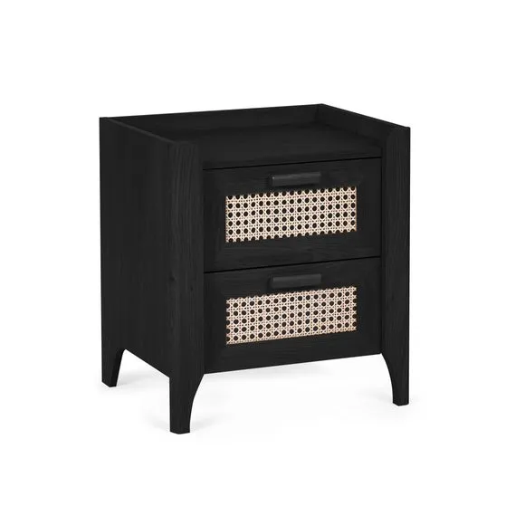 Sydney 2 Drawer Bedside Table 6