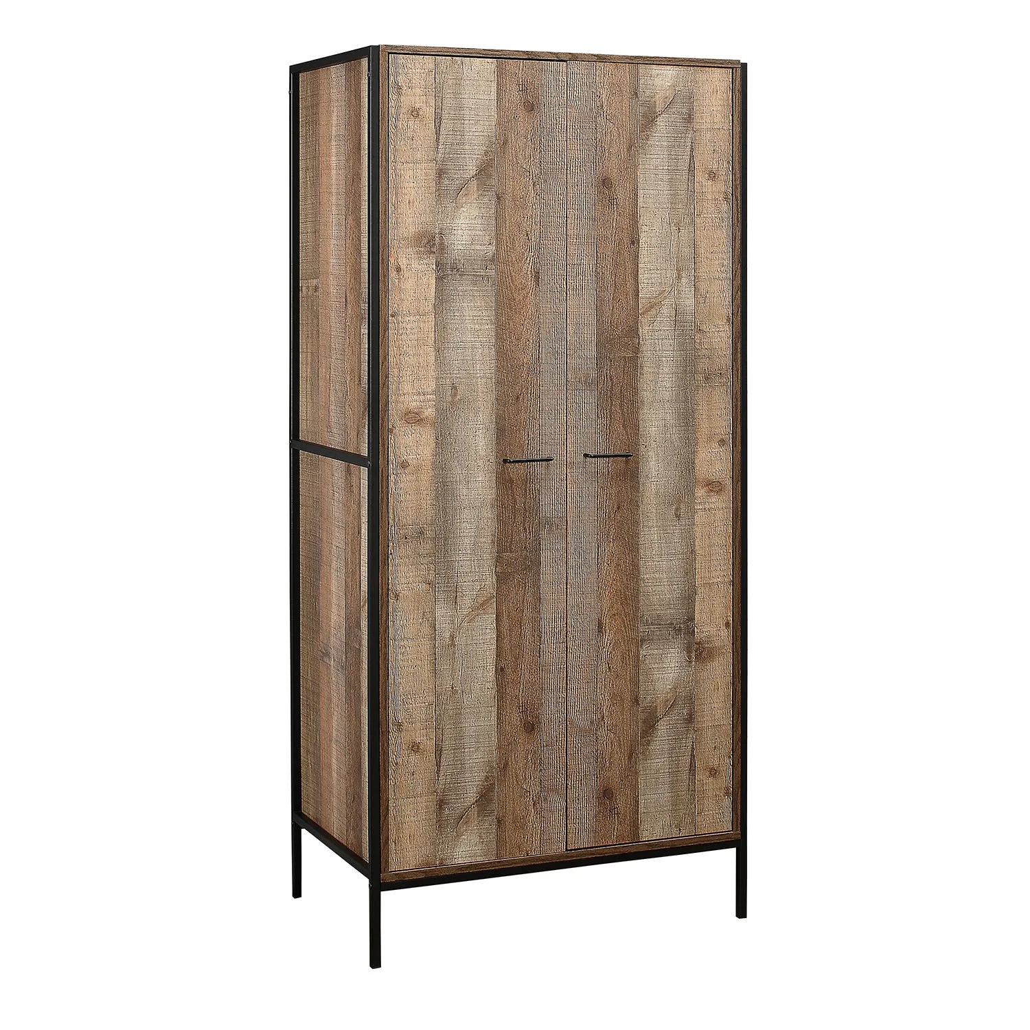 Urban Rustic Wardrobe Brown