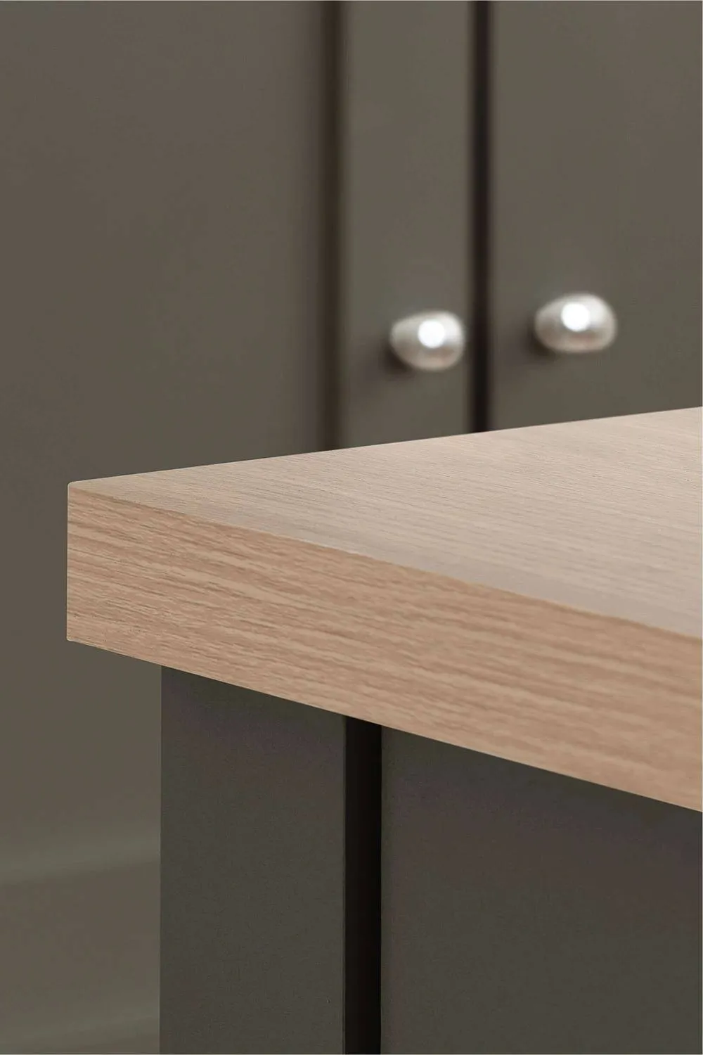 Birlea Highgate 2 Drawer Coffee Table in Dark Grey 3