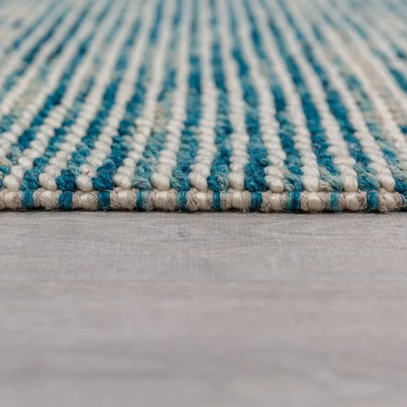 Nico Wool Woven Stripe Rug 4