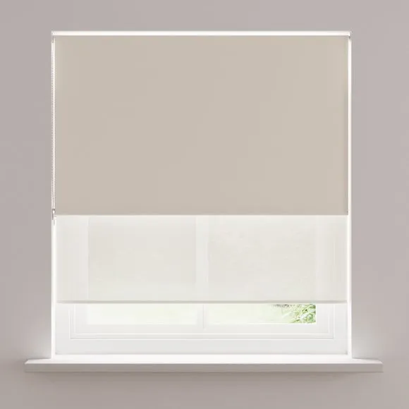 Sheer and Blackout Double Roller Blind 3