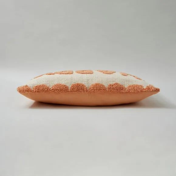 Happy Bright Slogan Cushion Coral 4
