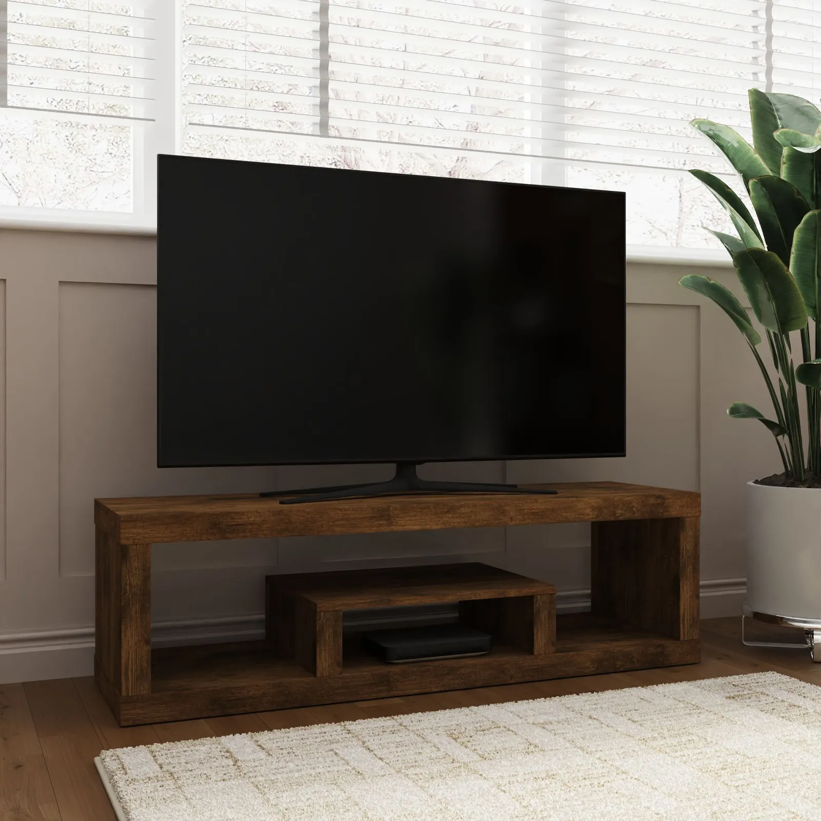 GFW Jakarta Lowboard TV Unit in Brown 2