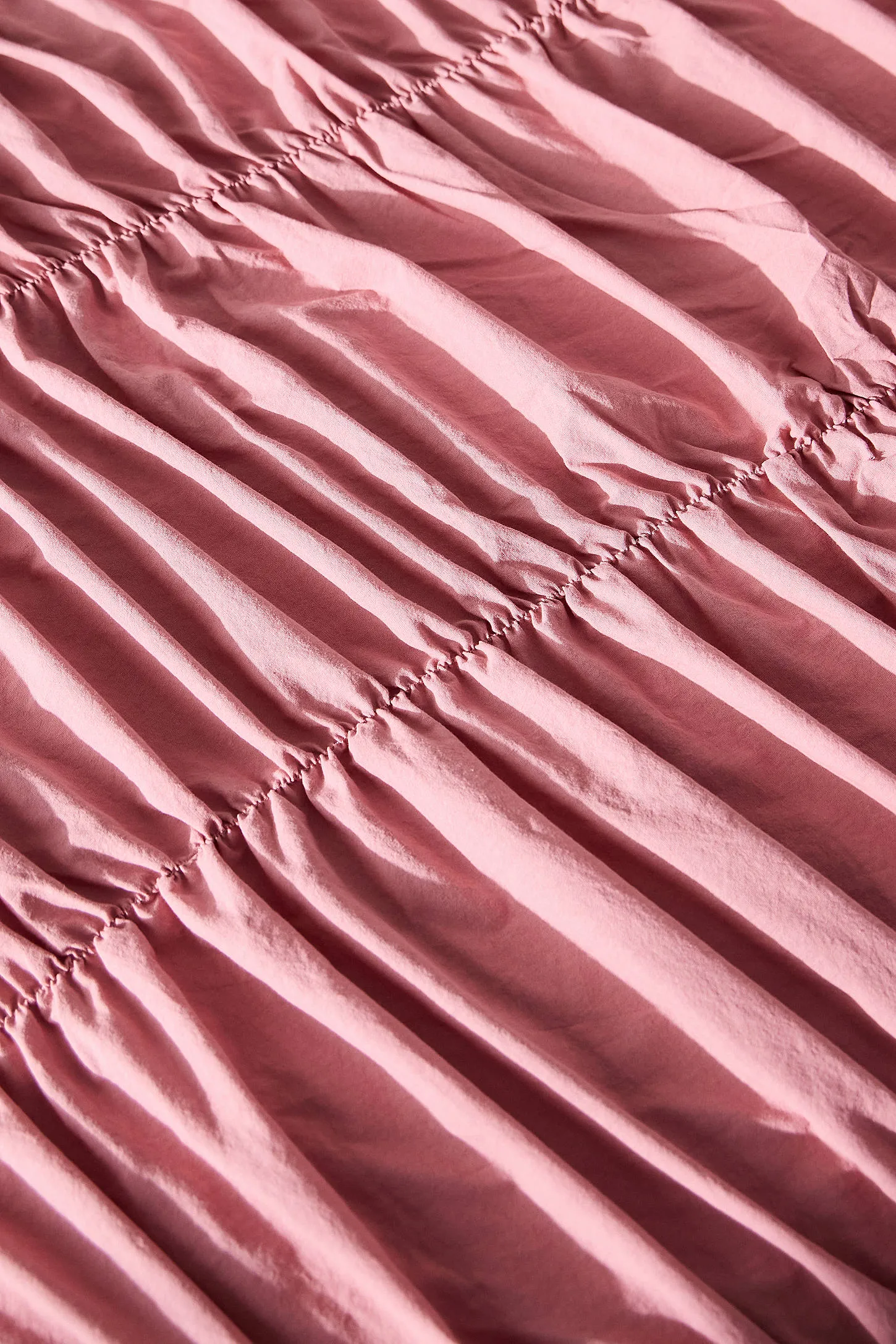 Cinched Duvet Set - Rose 5