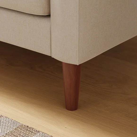 Hugo Flatweave 3 Seater Corner Chaise Sofa 5