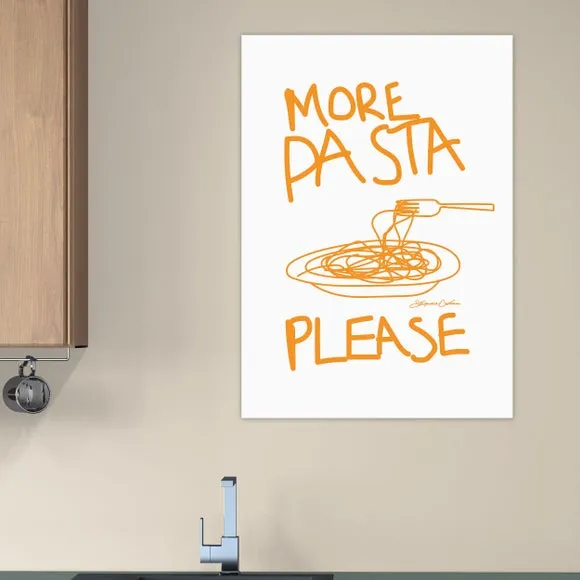 East End Prints More Pasta Please Print 1