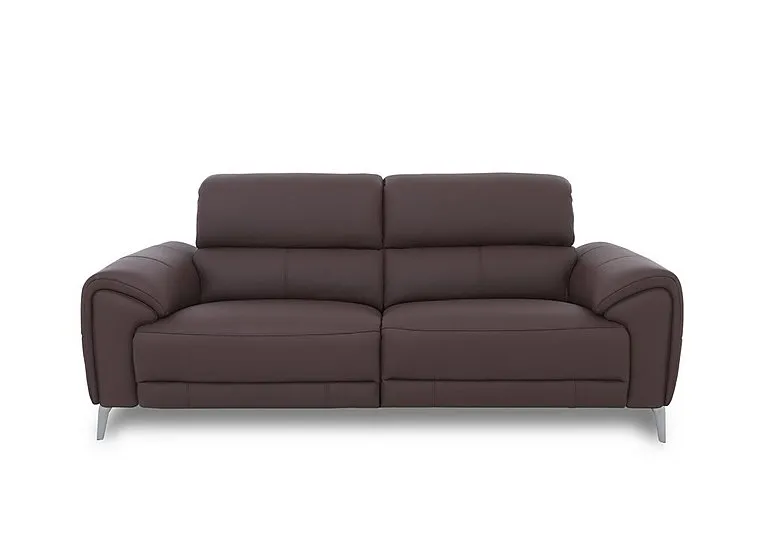 Vino Leather 3 Seater Sofa