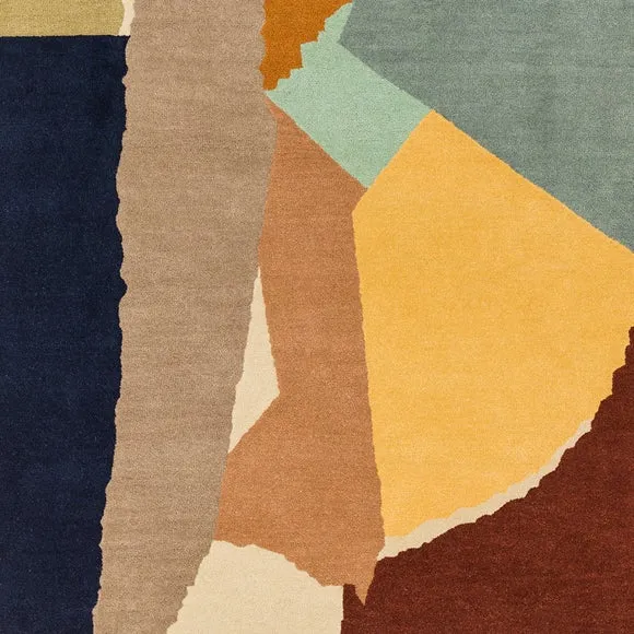 Asiatic Reef Abstract Wool Rug 2