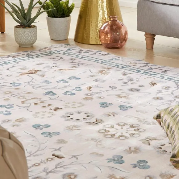 Concept Looms Liberty Antique Scalloped Washable Rug 6