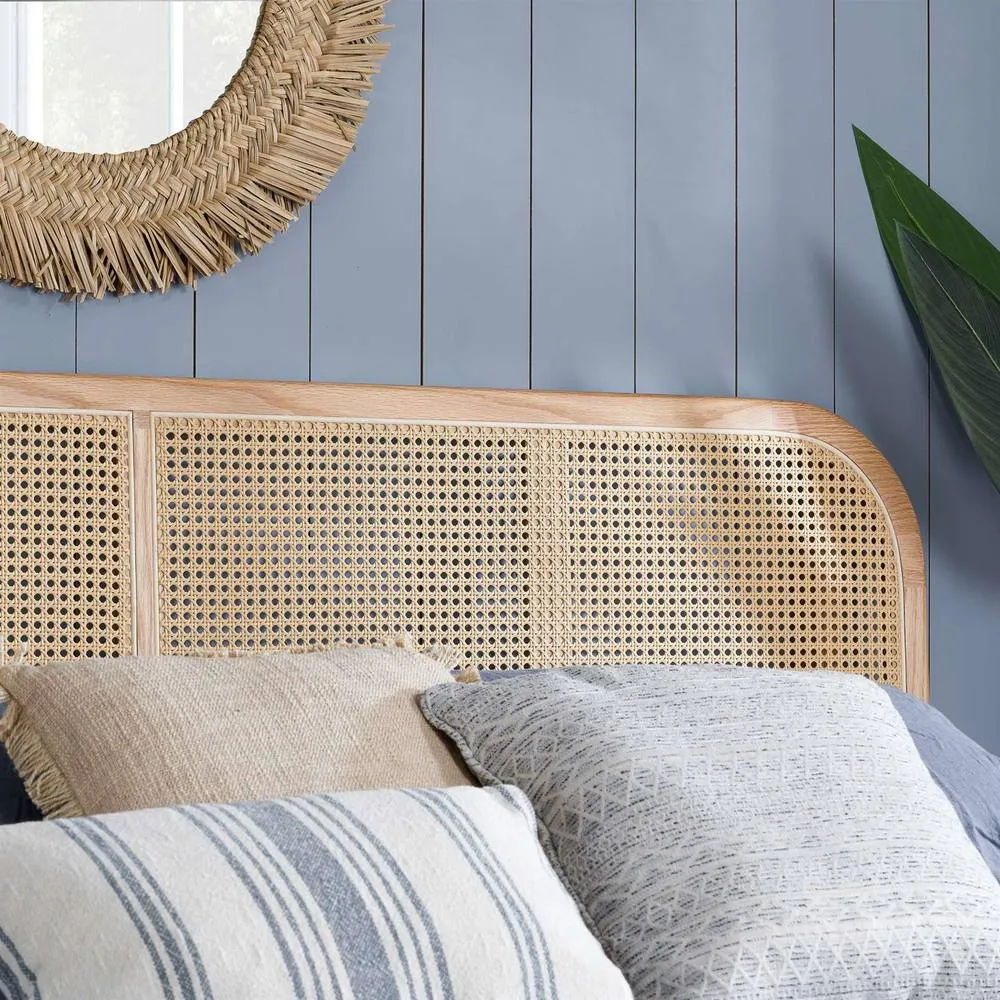 Birlea Rattan Bed Frame Calibra Oak Bedstead in Light Oak 4