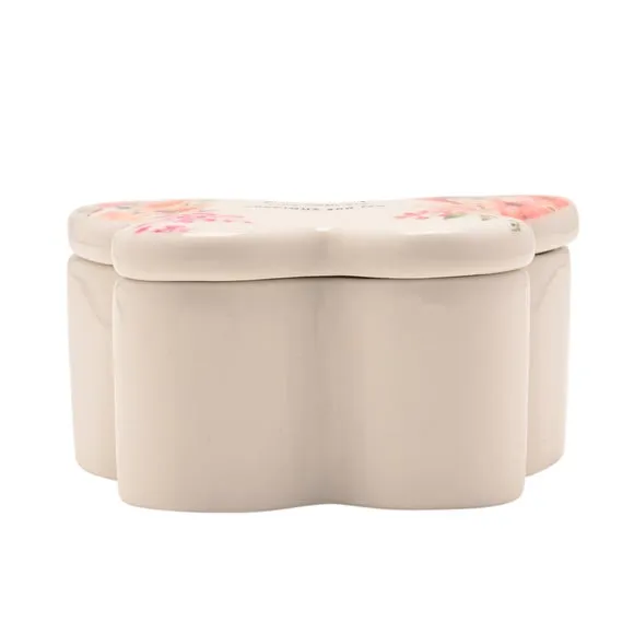 The Cottage Garden Butterfly Ceramic Trinket Box 5
