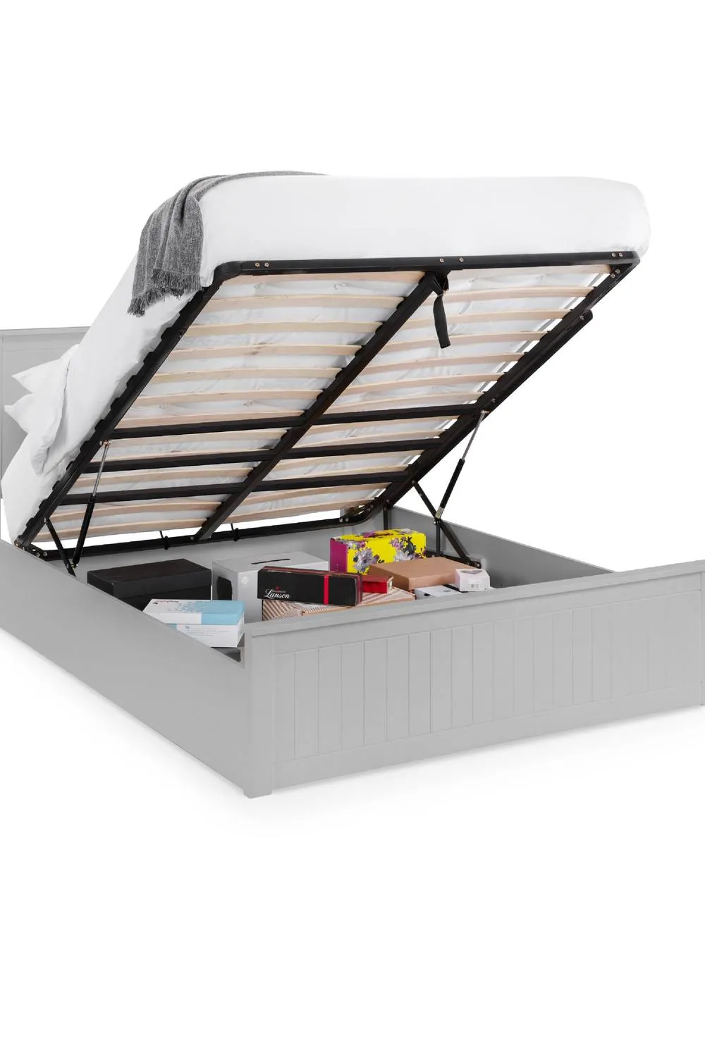 Julian Bowen Maine Ottoman Storage Bed in Grey 4