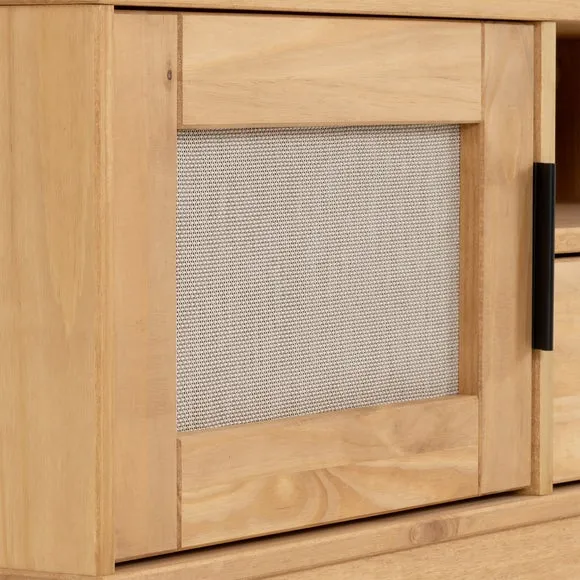 Corona Rattan TV Stand for TVs up to 50" 5
