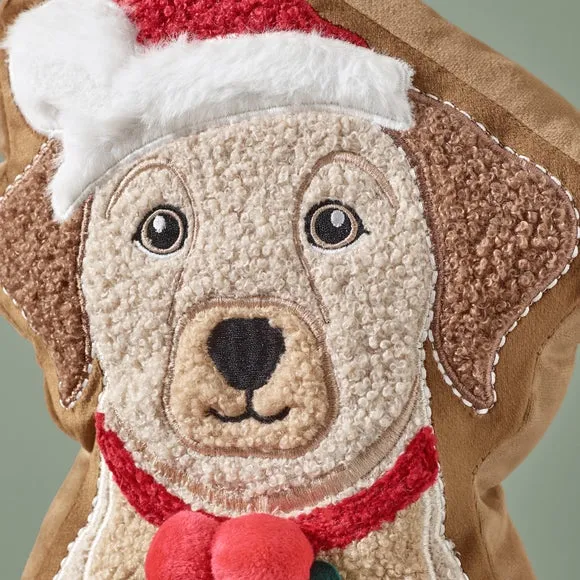 Christmas Dog 3D Cushion 2