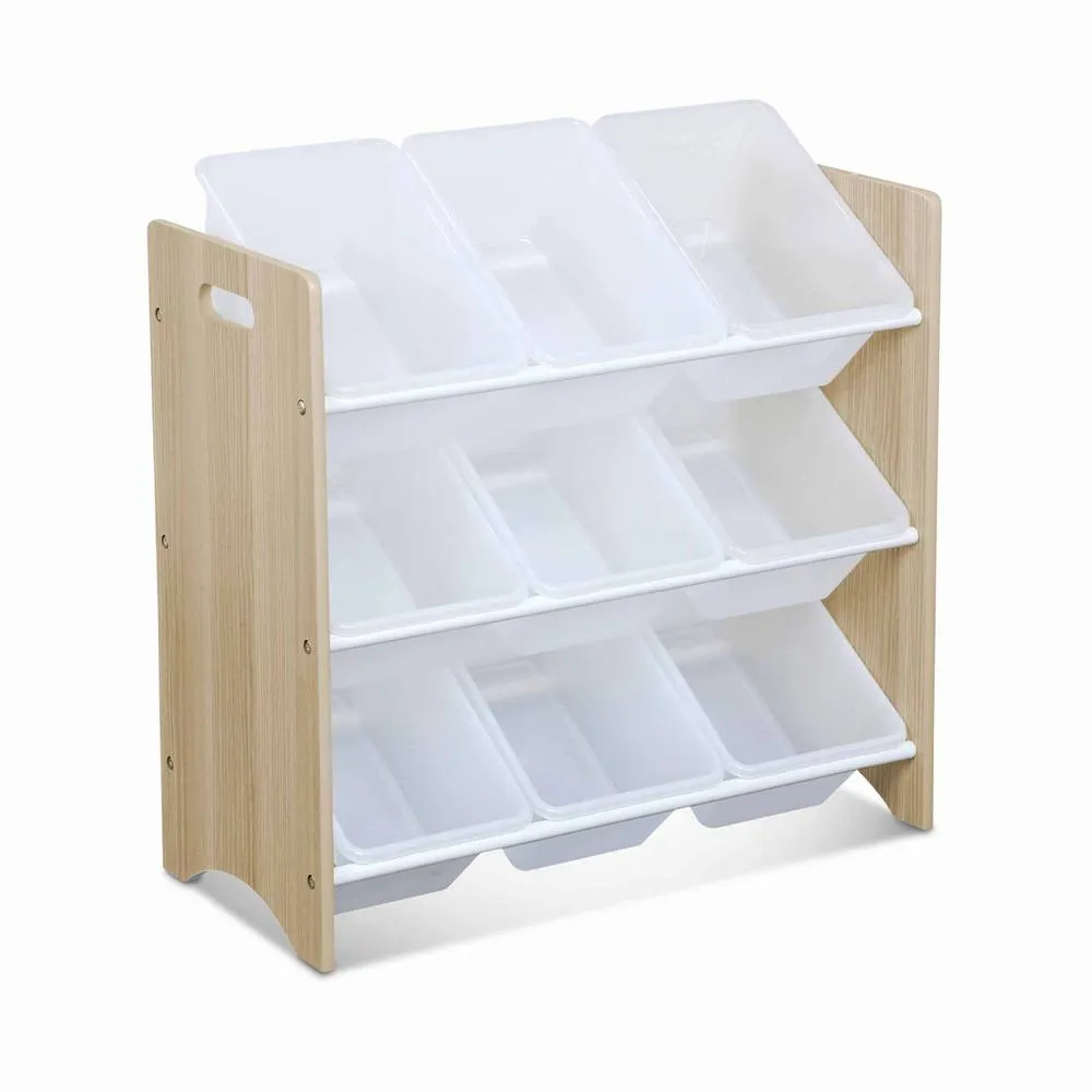 sweeek Children's toy storage unit with 9 baskets in Beige 2