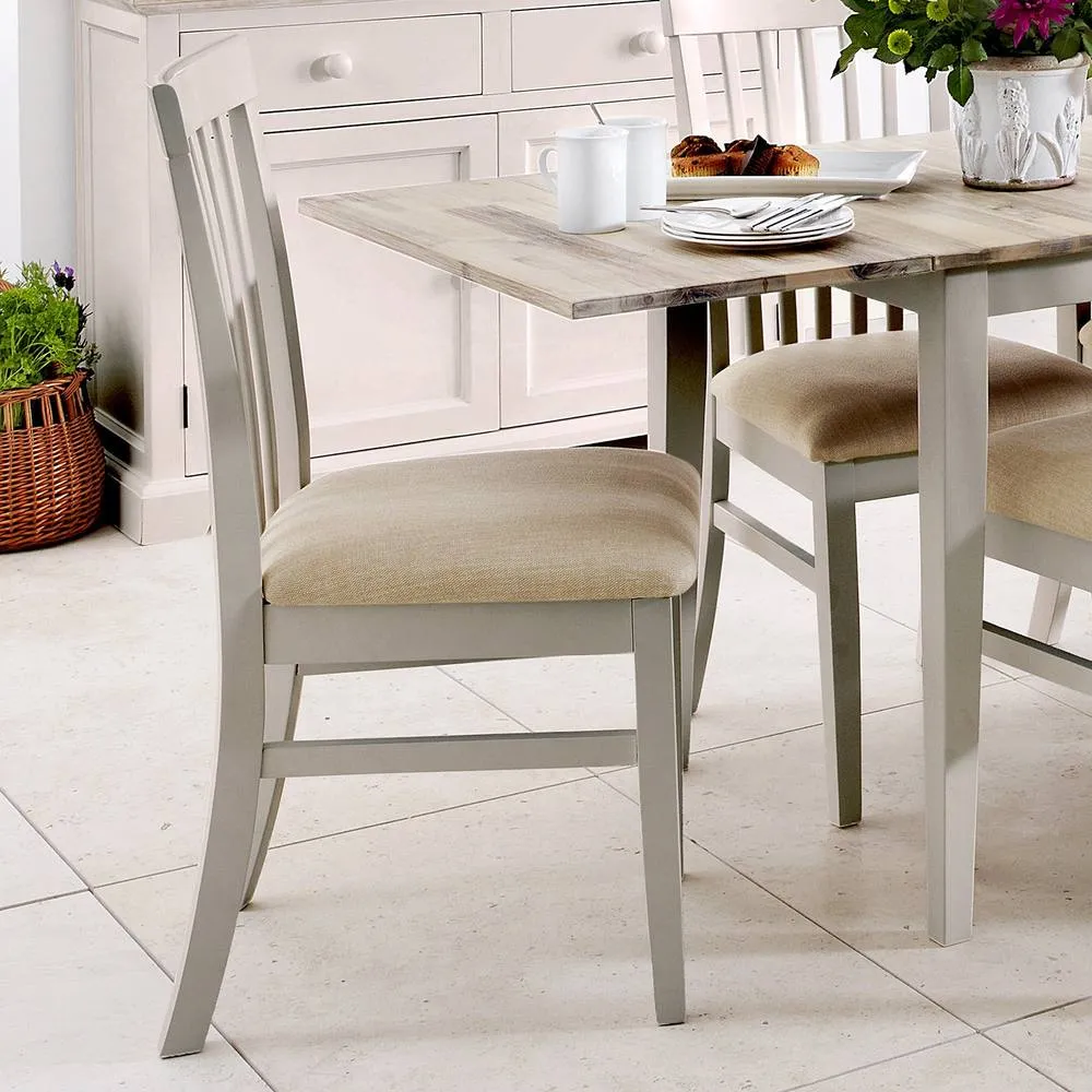 Statement Furniture Florence Highback Upholstered Chairs Set of 4 in Taupe 2