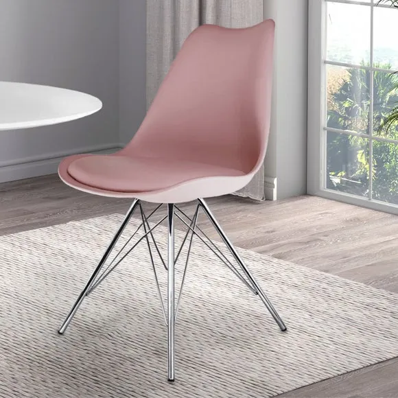 Fusion Living Soho Plastic Dining Chair 1