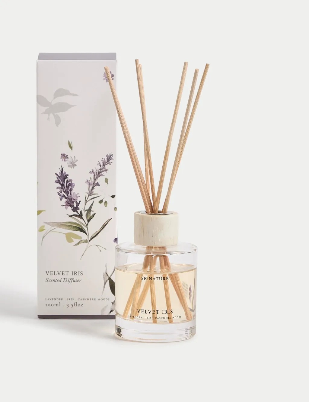 Signature Velvet Iris 100ml Diffuser Purple Mix