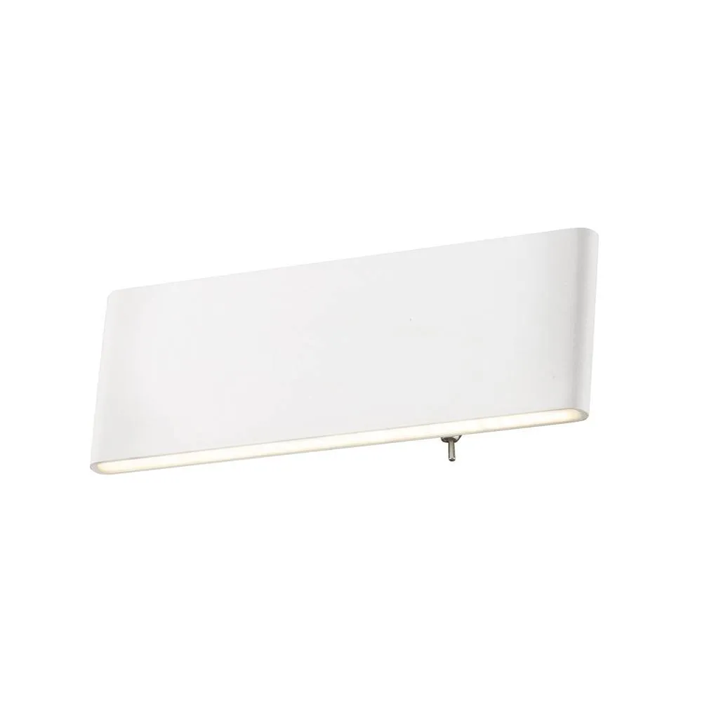 Netlighting Siegfried 22cm Integrated LED Up & Down Wall Lamp White 3000K