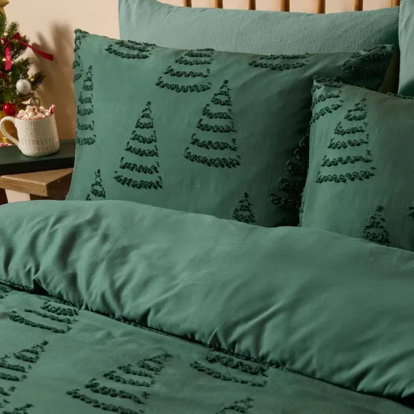 Duvet Day Trees Soft Tufted Duvet Cover & Pillowcase Set 2