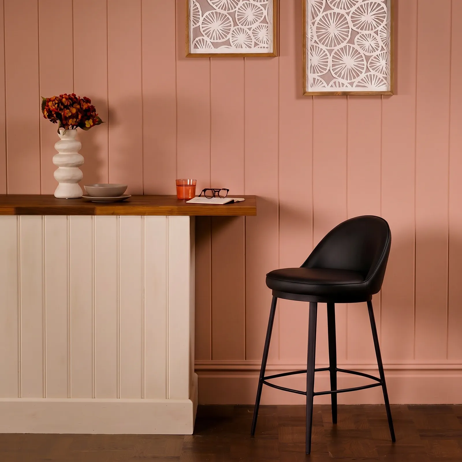 Quebec Counter Stool, Black | Barker & Stonehouse 2