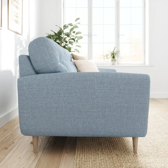 Sven Chunky Tonal Weave 3 Seater Sofa 2