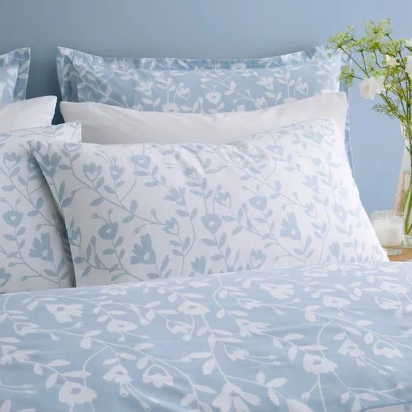 Bibury Floral 100% Cotton Duvet Cover & Pillowcase Set 4