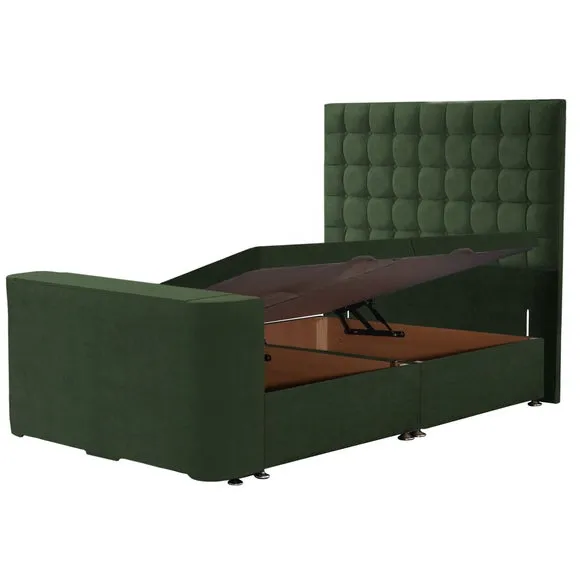 Sweet Dreams Gaia Geometric Side Lift Ottoman TV Bed 3