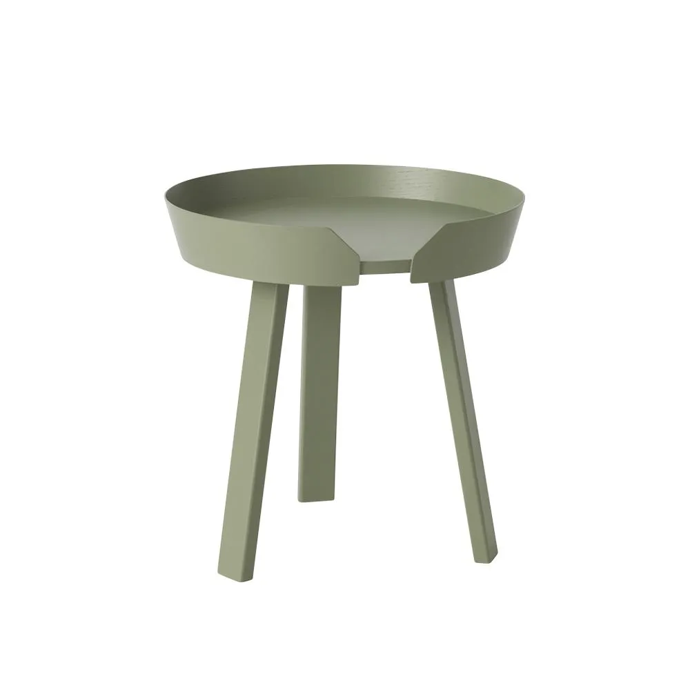 Muuto Around Coffee Table Small Dusty Green 2
