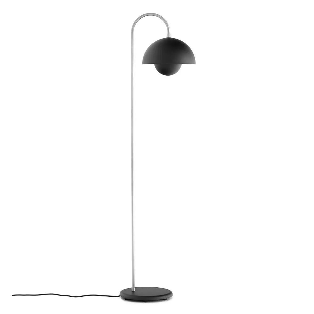 &Tradition Flowerpot Floor Lamp Matt Black 2