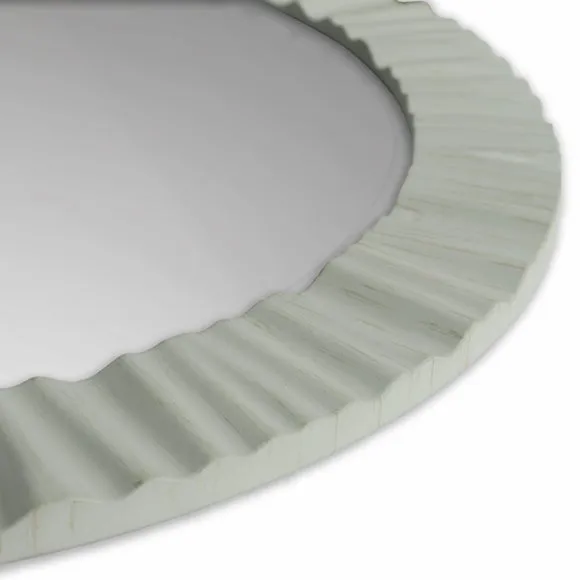 Cedar and Sage Dales Round Wall Mirror 2