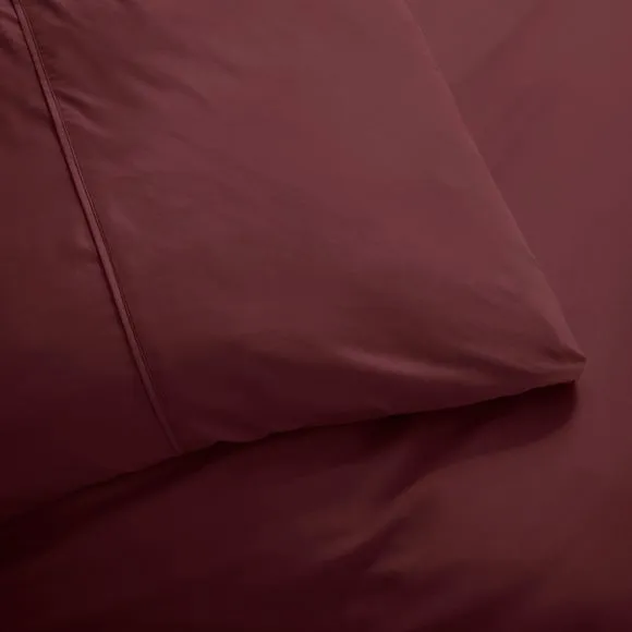 Dorma Crisp & Fresh 400 Thread Count Egyptian Cotton Percale Standard Pillowcase 4
