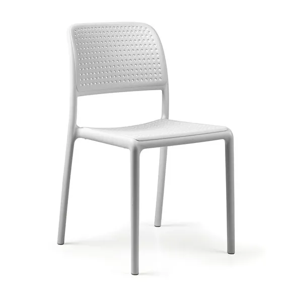 White Set of 2 Nardi Bistro Chairs 3