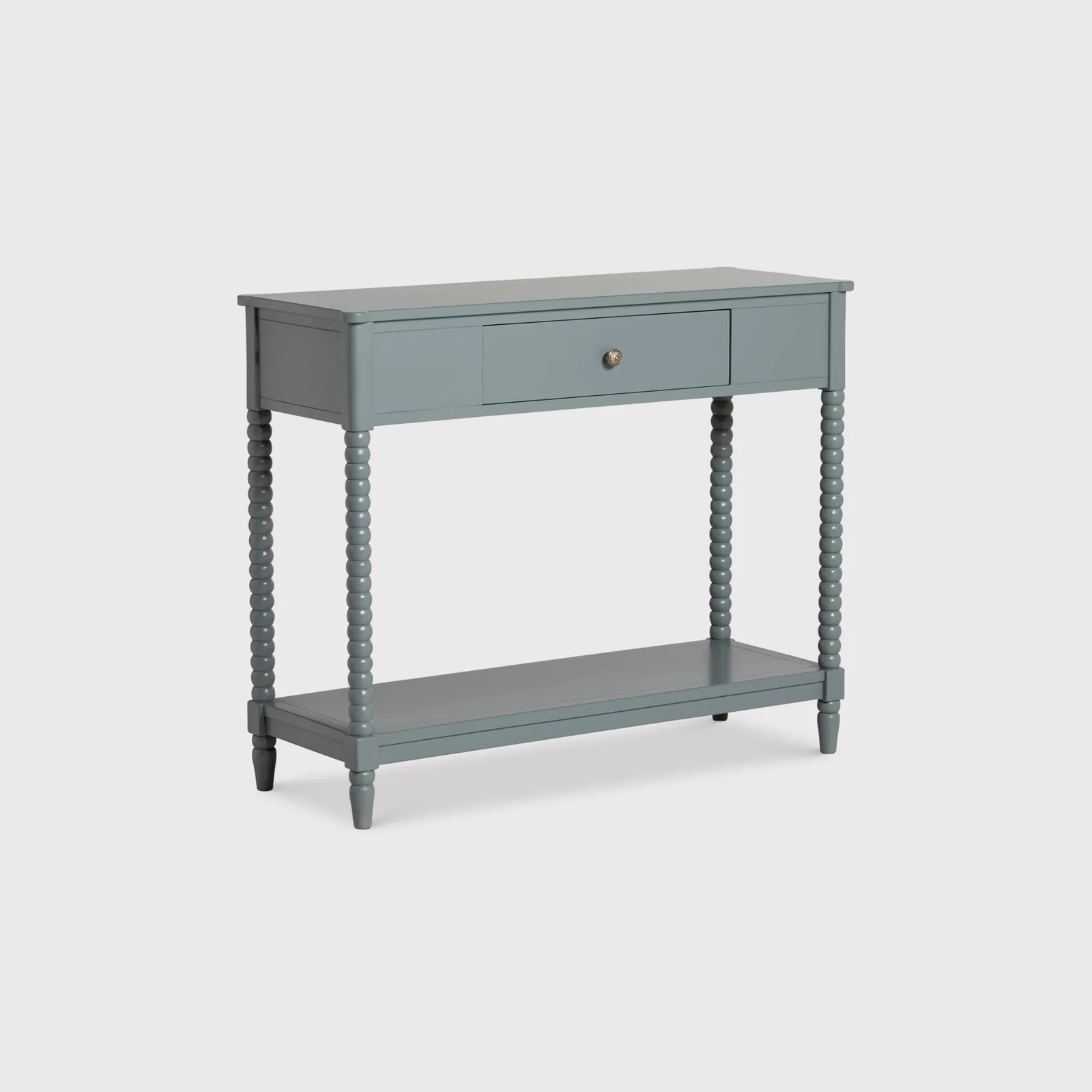 Wesson 1 Drw Console Table, Grey Wood | Barker & Stonehouse