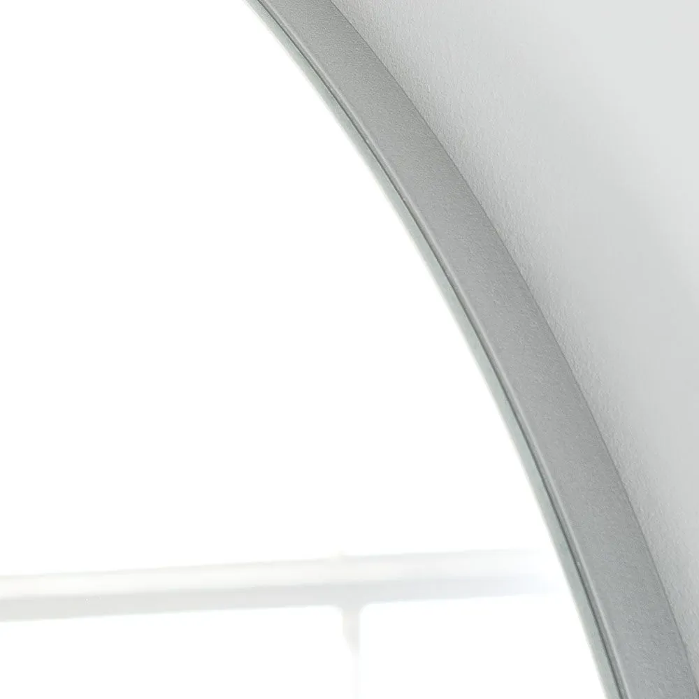 Yearn Mirrors Minimal Plain Mantle Mirror Silver 91(w) x 69cm(h) 3