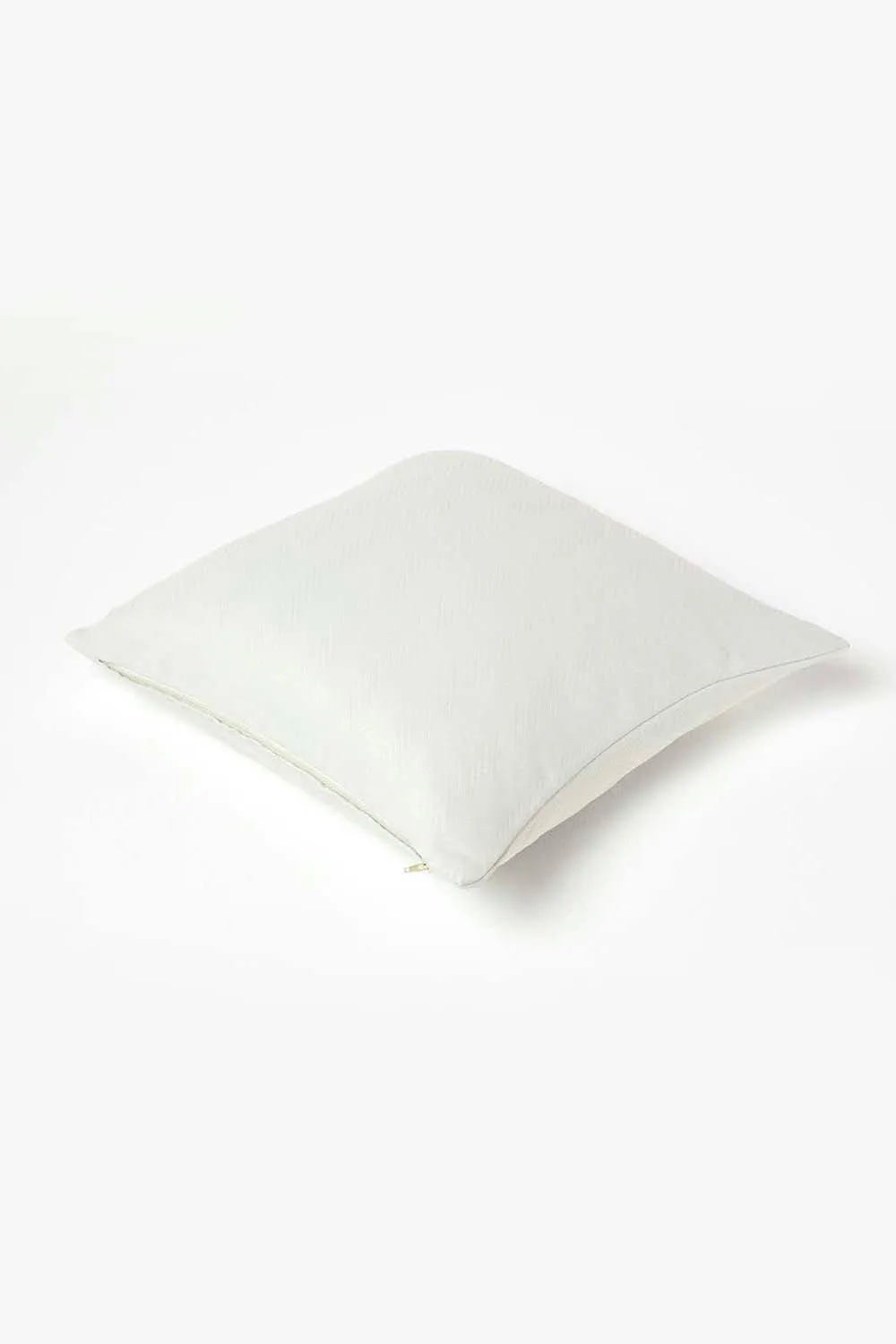 Homescapes Herringbone Cushion Cover in Ivory 4