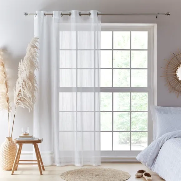Aspen Sheer Eyelet Voile Panel 2