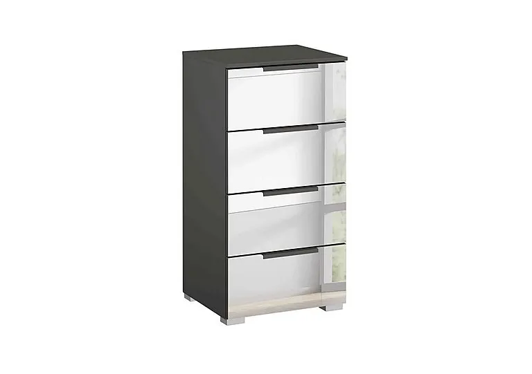 Rio 40cm 4 Drawer Chest - Graphite