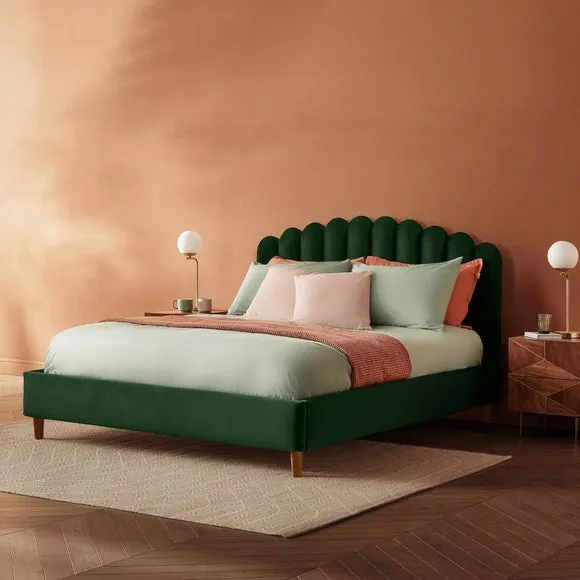 Silentnight Oriana Bed Frame, Velvet 2