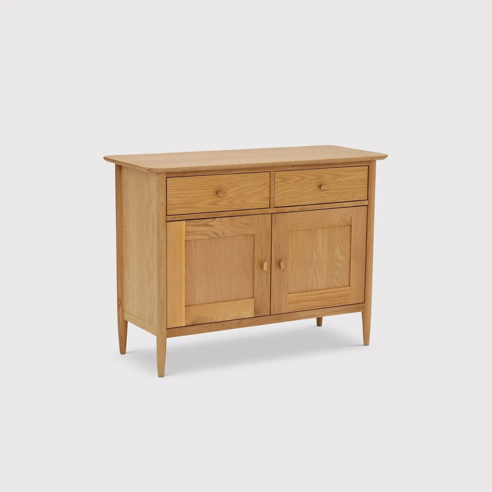 Ercol Teramo Small Sideboard, Neutral Oak | Barker & Stonehouse