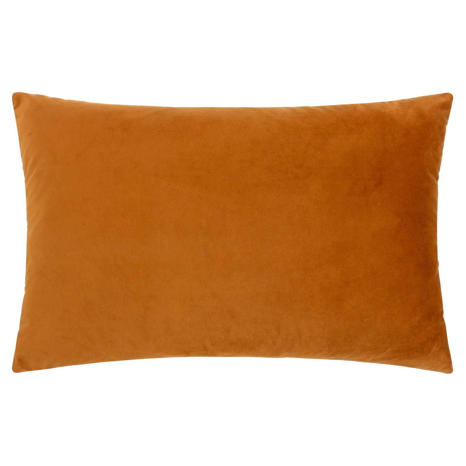 Paoletti Lexington Geometric Velvet Cushion in Orange 3