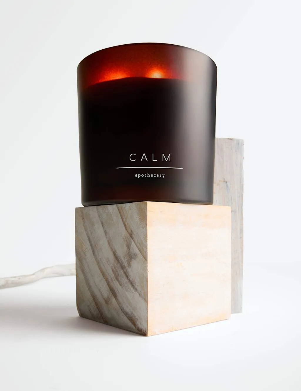 Apothecary Calm 3 Wick Candle Amber