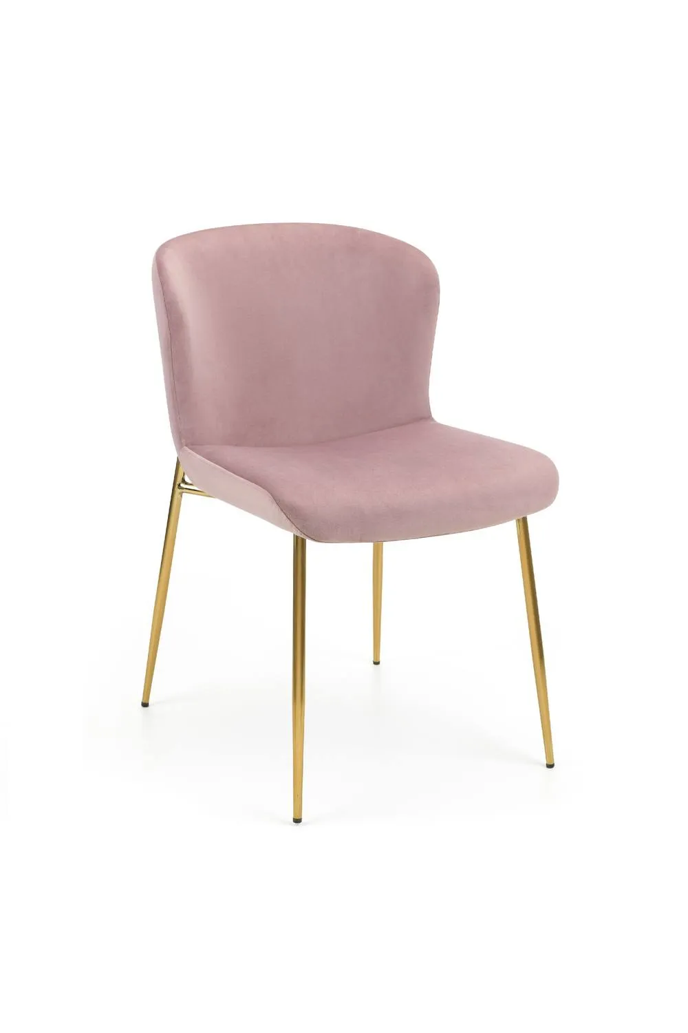 Julian Bowen Harper Upholstered Dining Chair (Set of 2) in Dusty Pink 5