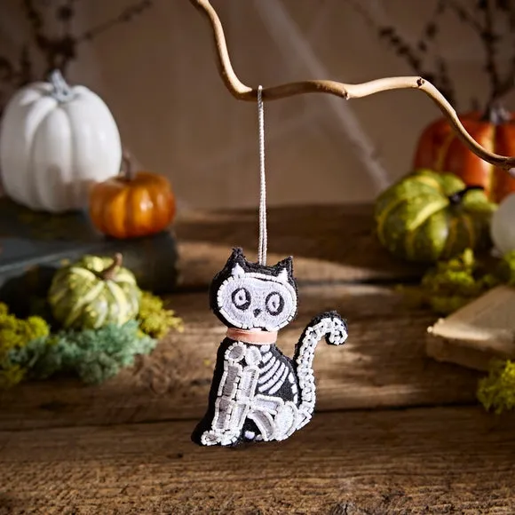 Cat Single Beaded Hanging Decoration