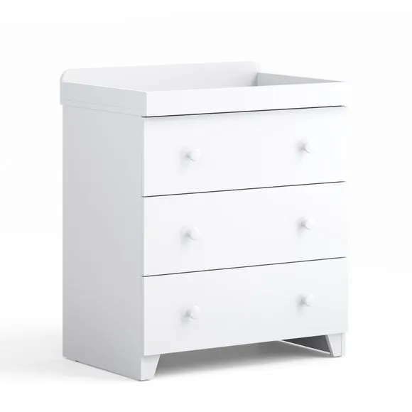 Little Acorns Classic 3 Drawer Chest and Wardrobe Nursery Set 2