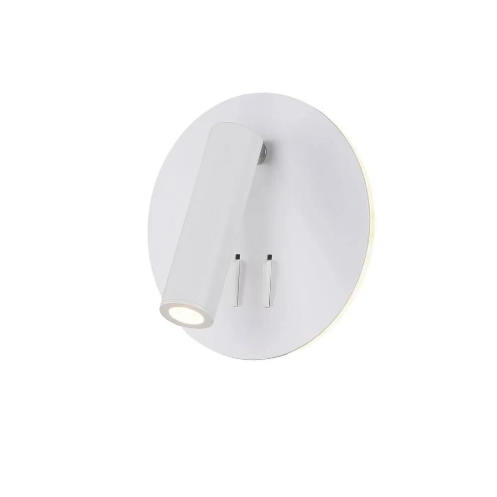 Netlighting Ios 176 Reading Integrated LED Wall Lamp White