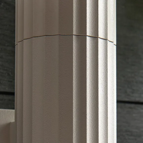 Georgi Ribbed 2 Light PIR Outdoor Wall Light 3